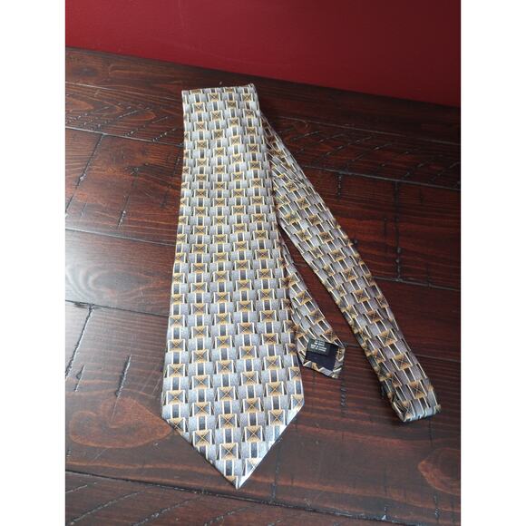 Comoseta‎ 100% Silk Men's Neck Tie - Picture 1 of 3